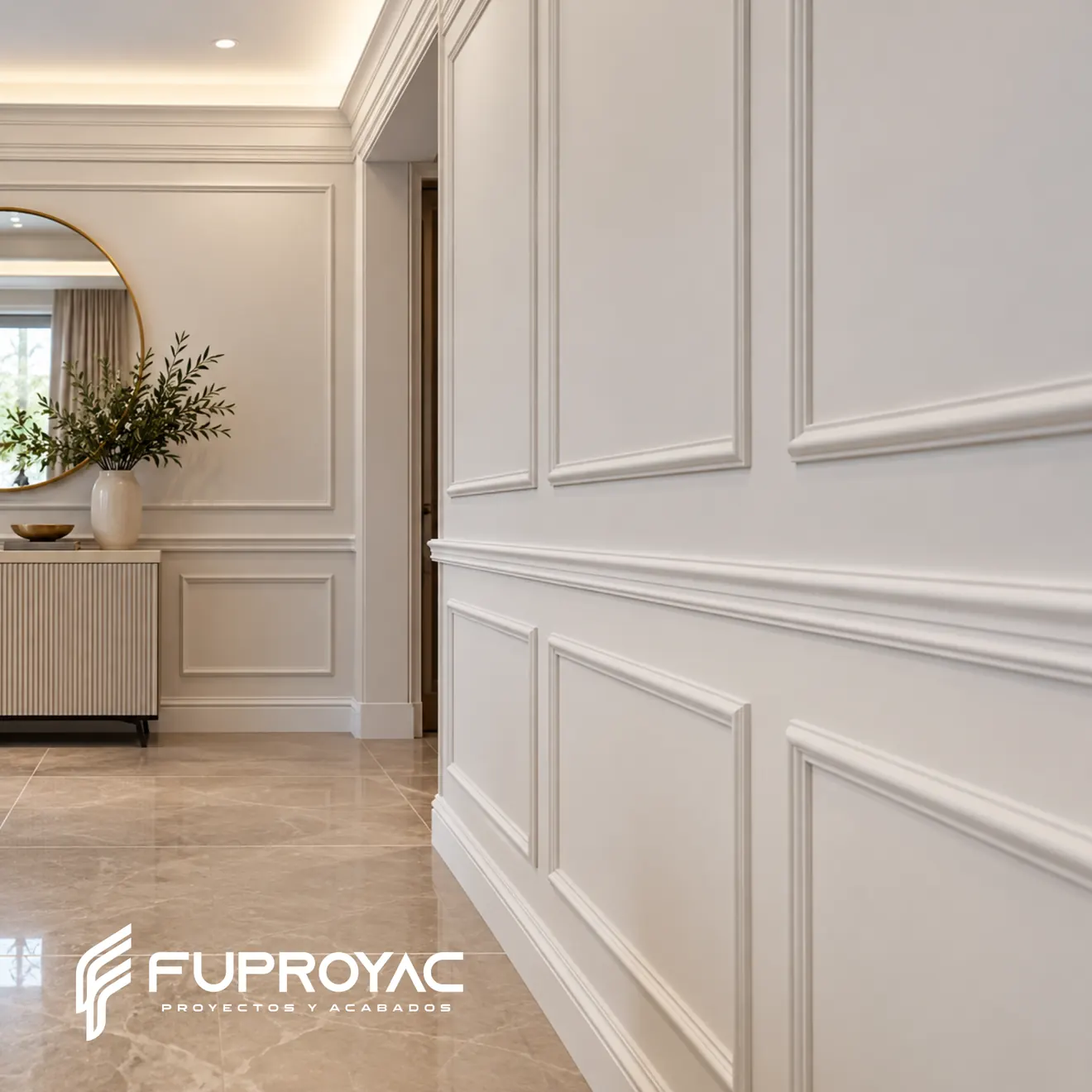 Molduras decorativas — imagen de producto suministrada por FUPROYAC